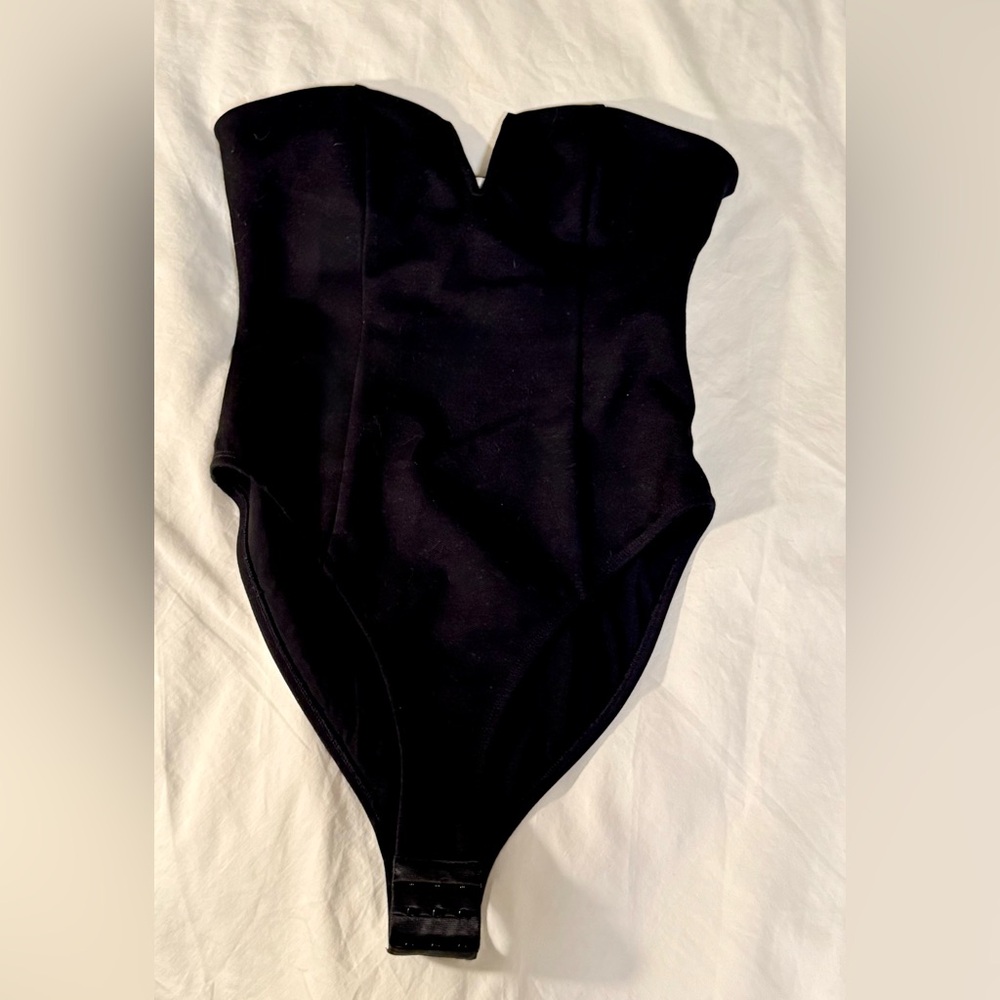 NWT Anine Bing Black Bodysuit One Piece